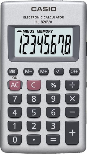 Casio calcolatrice tascabile - calcolatrice, 8