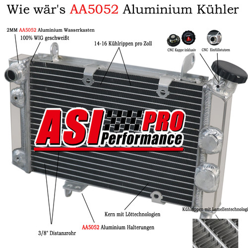Radiatore alluminio per - in,