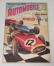 ALBUM " AUTOMOBILE " 227/242  Ed. Lampo  1958  !!!!!!!!