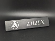 AUTOBIANCHI A112 LX LOGO SIGLA EMBLEMA FREGIO STEMMA SCRITTA TARGHETTA BADGE