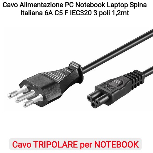 Cavo alimentazione notebook - pc,