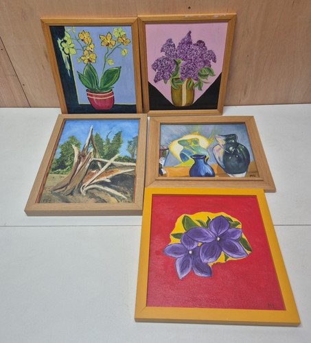 Set vari dipinti - dipinti, olio