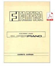 FARFISA Superpiano Service Manual Schematic Diagrams SUPER PIANO 115402-E Schema