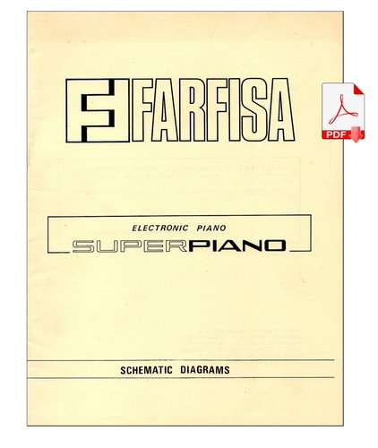 Farfisa superpiano service - farfisa,