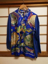 Maglia Hermes Deep Sea seta