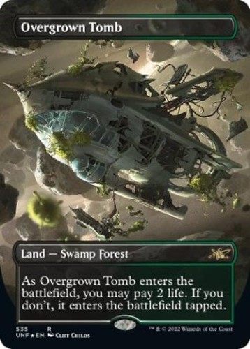 Mtg overgrown tomb unf 535 - unf,