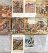 § BELTRAME, RIPRODUZ. 1959 - 5 COP. DOMENICA DEL CORRIERE + 45 FIGURINE