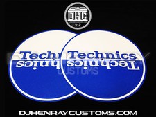 Technics blue white halfmoom - blue,