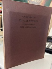 Campionario di caratteri nella