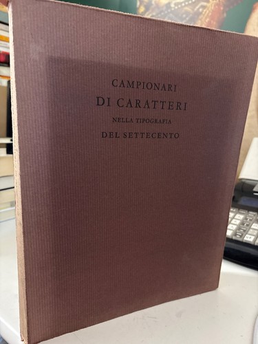 Campionario caratteri nella - campionario, di