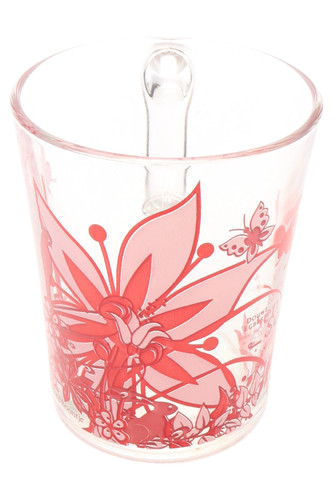 Senseo bicchiere moderno rosso - bicchiere,