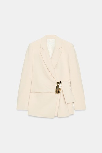 Blazer doppiopetto zara donna - blazer,