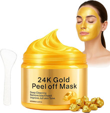 Maschera Viso Oro 24K