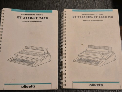 Tre manuali olivetti macchina - tre,