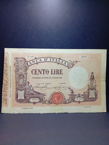 100 lire grande decreto - (b), "decreto