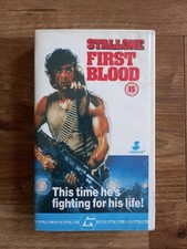 Rambo First Blood VHS Retro