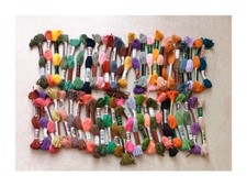 50 Matassine DMC N. 4 X Ricamo Punto Croce E Arazzi