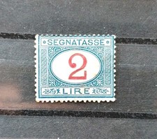 Segnatasse Regno d'Italia 1902  1903 1870 1874 2 Lire Segna Tasse V. Foto Nuovo