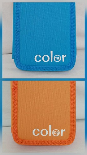 Astuccio con zip scomparti - con,
