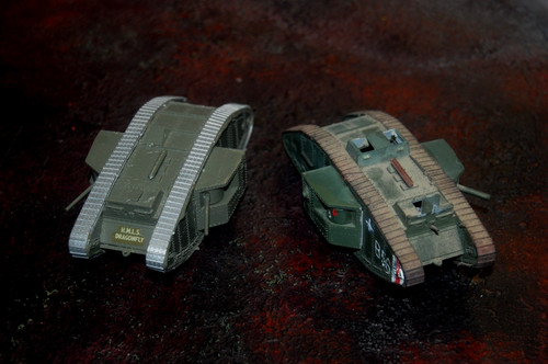 Scale british heavy tanks - british,