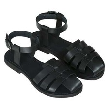 Sandali donna in vero cuoio