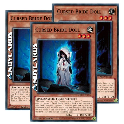 Cursed bride doll - 3x,