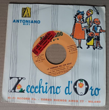 Vinile 45 giri 13° ZECCHINO D'ORO - Partiam si, si, partiam 1971 Vg-/Vg+