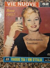 "Vie Nuove"-Rivista N52 1960-Anita Ekberg-Pasolini dialoghi-