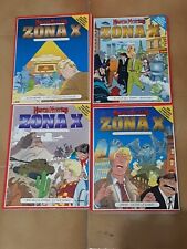 Lotto di 4 fumetti Martin Mystere zona x N. 3-7-8-9
