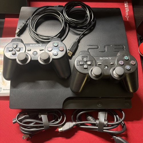 Sony playstation slim black - playstation,