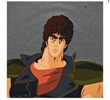 Fist Of The North Star - Hokuto No Ken - Kenshiro Masterpiece Original Cel XL