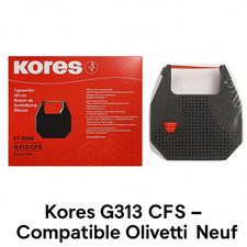 Kores G313 CFS Typewriter Ribbon – Compatible Olivetti ET 2000 / 2200 / 2500