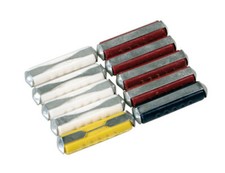 SET 10 FUSIBILI AMPERAGGIO ASSORTITI PER AUTO ELETTRICO ELETTRAUTO RICAMBI LAMPA