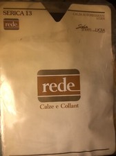 STUPENDE Calze Autoreggenti In lycra Rede Vintage Velatissime Mis.2 Col.Muskiat