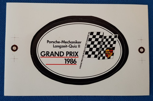 Meccanico porsche grand prix - grand,