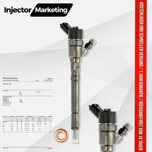 0445110498 bosch iniettore - 0445110498,
