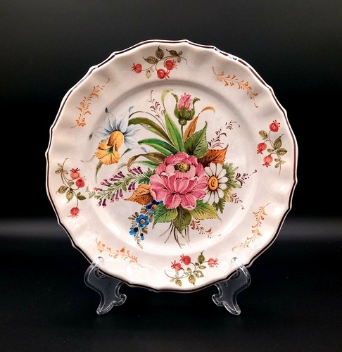 Piatto ceramica dipinto - ceramica,