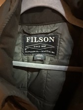 Gilet Filson verde scuro 3XL