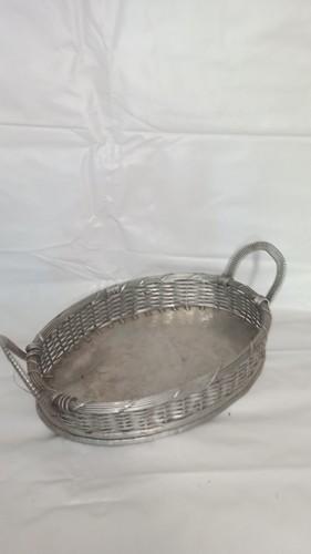 Cestino vintage metallo - cestino,