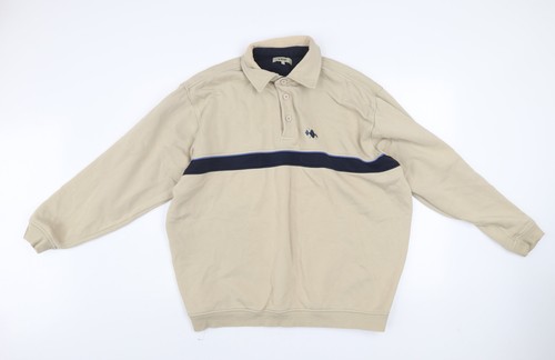Felpa henley beige uomo taglia - henley,