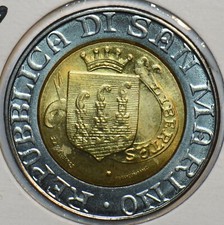 San marino 1989 500 lire - 1989,