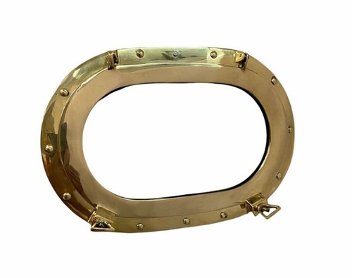 Oblò barca canale - ottone, 14