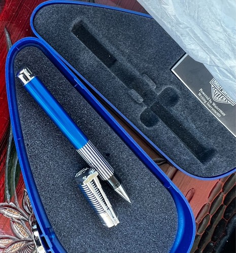 Penna sfera blu harley - blu,