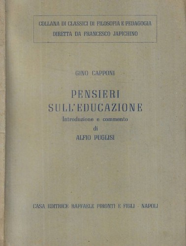 Pensieri sull educazione - sull'educazione,