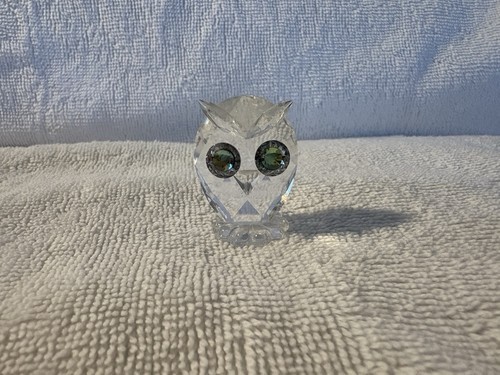 Gufo cristallo swarovski - cristallo,