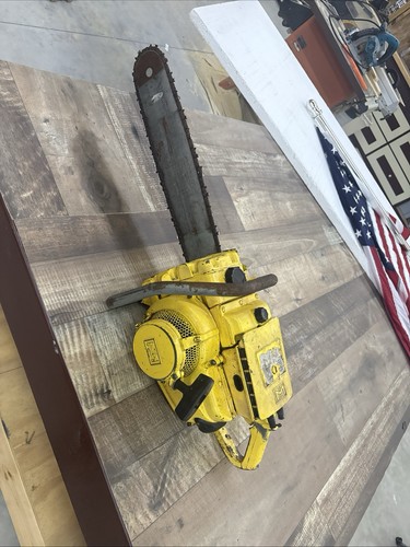 Vintage mcculloch chainsaw - vintage,