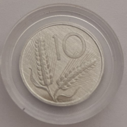 Moneta lire fondo specchio - 10,
