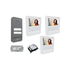 Kit Videocitofono trifamiliare