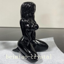 Teschio Dea Ossidiana Naturale