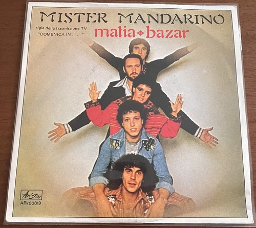 Matia bazar mister mandarino - matia,